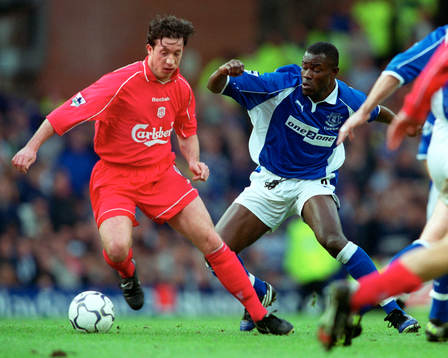 Robbie Fowler, Liverpool och Alex Nyarko, Everton