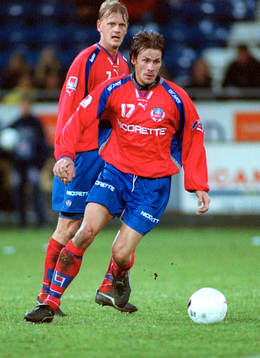 Michael Hansson (17) och Ulrik Jansson, Helsingborg
