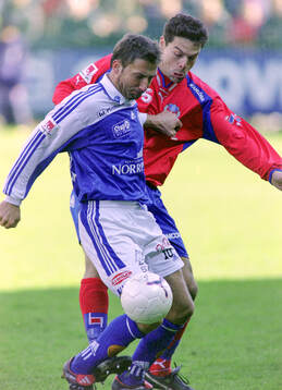Sundsvalls Leif Forsberg mot Helsingborgs Jozo Matovac