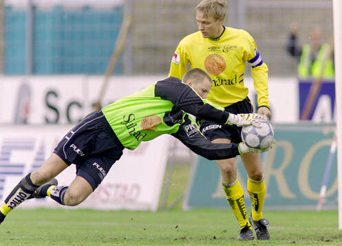 Elfsborgs målvakt Johan Wiland