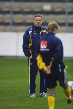 Tommy Söderberg, förbundskapten i Sverige