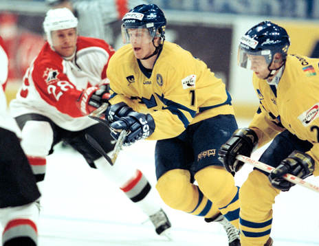Per Johan Axelsson och Kristian Huselius, Sverige
