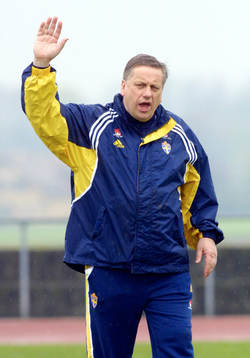 Tommy Söderberg, förbundskapten Sverige