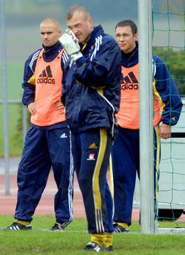 Fotboll, Sverige, Olof Mellberg, Patrik Andersson och