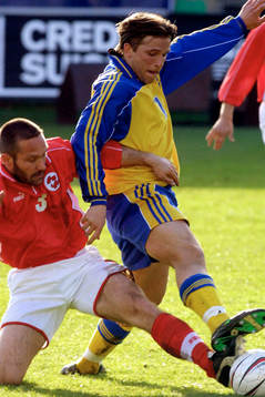 Anders Svensson, Sverige och Yvan Quentin, Schweiz