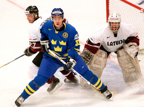 Fredrik Modin, Sverige, Aleksandrs Semjonovs och Arturs
