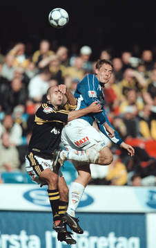 Fotboll, Allsvenskan AIK - Trelleborg, Teddy Lucic, AIK och