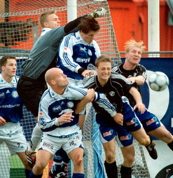 Sundsvall - Halmstad 3-1: Fredrik Sundfors spelade stabilt
