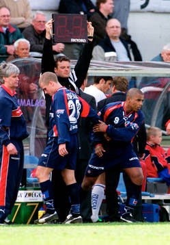 Byte, Christoffer Andersson och Alvaro Santos, Helsingborgs