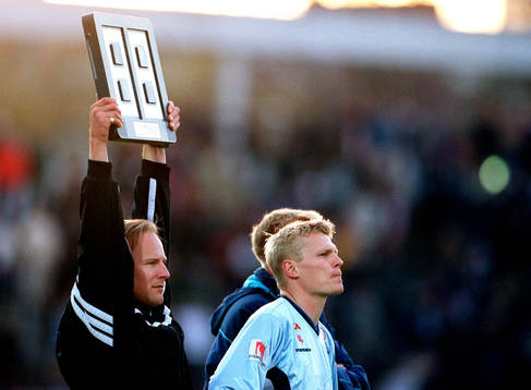 Mats Lilienberg, Malmö FF, byte
