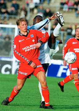 Joseph Elanga, Malmö FF och Patrik Jönsson, Norrköping