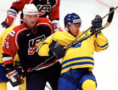 Jörgen Jönsson, Sverige och Hal Gill, USA
