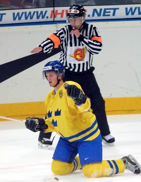 1-0 till Sverige, Henrik Sendin