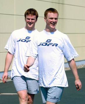 Daniel Sedin och Henrik Sedin