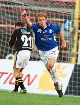 Christian Andersson, Trelleborg, jubel