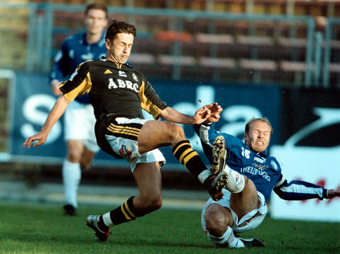 Tommi Grönlund, Trelleborg och Nebojsa Novakovic, AIK
