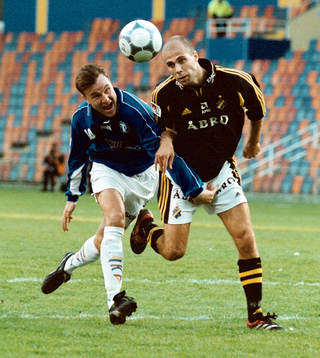 Jonas Nilsson, Trelleborg och Teddy Lucic, AIK