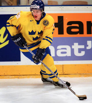 Ishockey, VM, Sverige, Kim Johnsson, som blev utsedd till