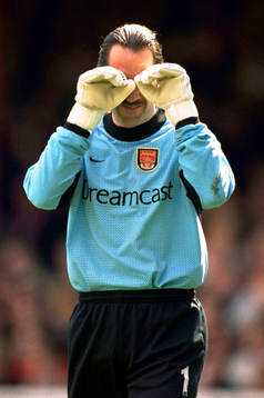 Fotboll, Premier League, Arsenal - Leeds, David Seaman,