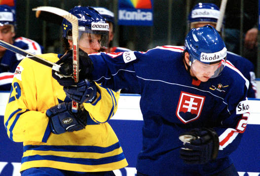 Andreas Salomonsson, Sverige och Ladislav Nagy, Slovakien