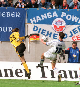 Fotboll, Bundesliga, Hansa Rostock - Cottbus