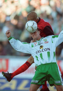 Peter Markstedt, Hammarby i en nickduell