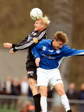 Petter Hansson, Halmstad och Jonas Nilsson, Trelleborg