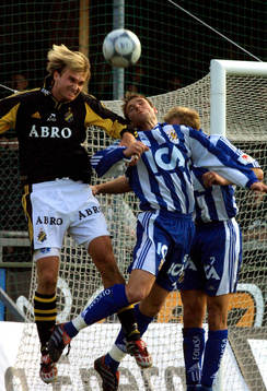 Andreas Andersson, AIK och Steinar Pedersen, Göteborg