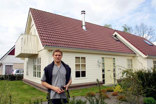 Marcus Allbäck. Här framför