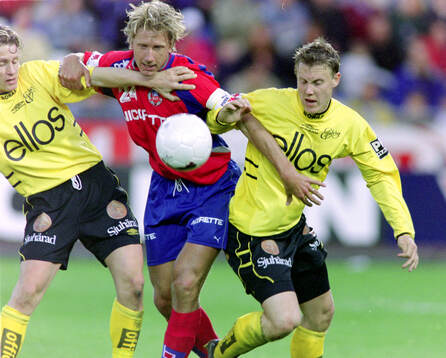 Helsingborgs Jesper Jansson mot Elfsborgs Stefan Andreasson
