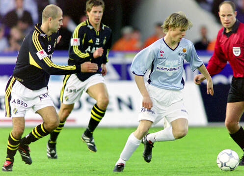 AIK:s Teddy Lucic mot Malmös Markus Rosenberg