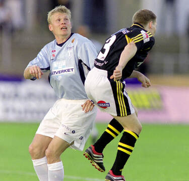 Malmös Mats Lilienberg mot AIK:s Karl Corneliusson