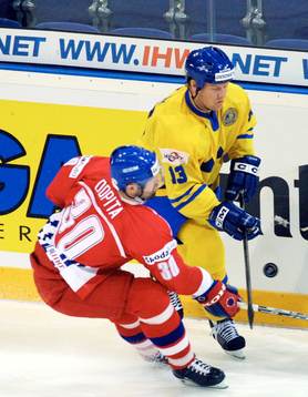 Mats Sundin och Jiri Dopita
