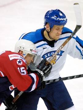 Jeff Halpern och Sami Salo