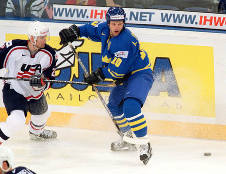 Bläddra bland fler bilder av Ishockey, VM, bronsmatch, USA - Sverige