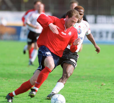 Ludwig Ernstsson, Öster, och Samuel Ayorinde, Assyriska