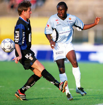 Joseph Elanga, Malmö, och Jonas Lundén, Göteborg