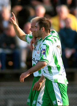 Andreas Hermansson och Kennedy Bakircioglu, Hammarby
