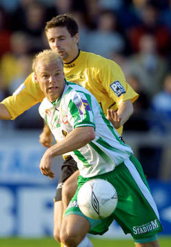 Andreas Hermansson, Hammarby och Christoffer Arvhage,