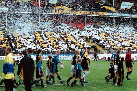 fotboll Allsvenskan AIK - Djurgårdens IF (Djurgården)