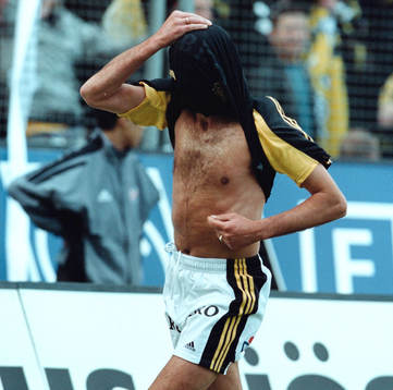 fotboll Allsvenskan AIK - Djurgården. Nebojsa Novakovic,