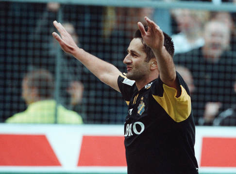 fotboll Allsvenskan AIK - Djurgården. Nebojsa Novakovic