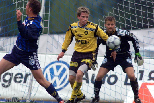 Oslo, Fotboll, Norge, Stabaek - Lilleström. Christer