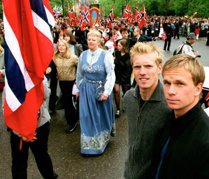 Christian Wilhelm och  Tobias Linderoth i Oslo