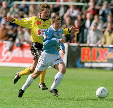 Daniel Moffatt, Gefle jagas av Pontus Andersson, Mjällby