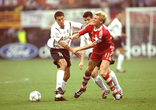 Kily Gonzales, Valencia och  Steffen Effenberg, Bayern