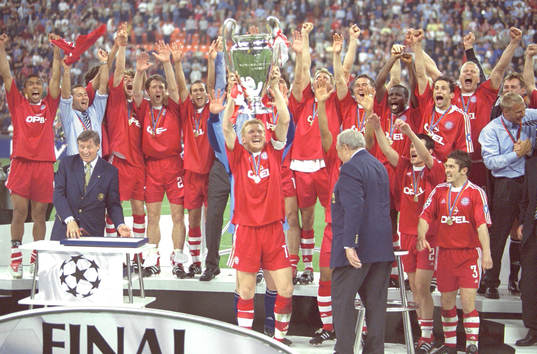 Bayern München jublar