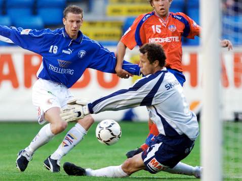 Mattias Lindström, Helsingborg och Douglas Andersson och