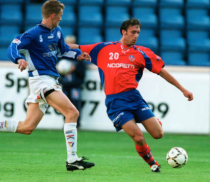 Peter Abelsson, Trelleborg och Rade Prica, Helsingborg