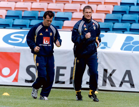 Fotboll Förhands, Sverige, Fredrik Ljungberg och Patrik